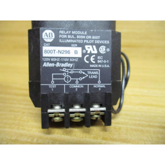 Allen Bradley 800T-PDTH16G Pilot Light W40171-002-01,800T-N296 - New No Box