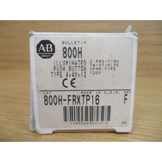 Allen Bradley 800H-FRXTP16 Push Button W 40171-002-01, 800T-XAY