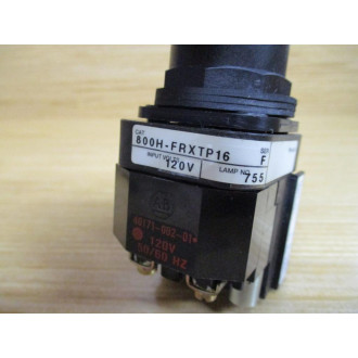 Allen Bradley 800H-FRXTP16 Push Button W 40171-002-01, 800T-XAY