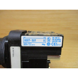 Allen Bradley 800H-FRXTP16 Push Button W 40171-002-01, 800T-XAY