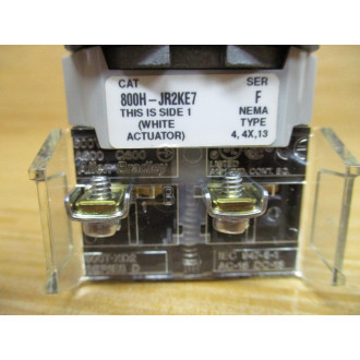 Allen Bradley 800H-JR2KE7 Selector Switch W800T-XD2, 800T-XA - New No Box