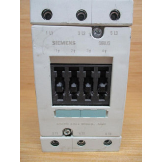 Siemens 3RT1044-3AX00-0AA3 Contactor 3RT10443AX000AA3 - Used