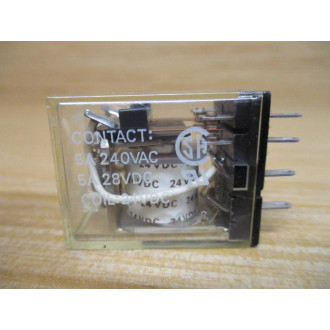 Omron MY2-24V DC Relay MY2-24VDC - New No Box