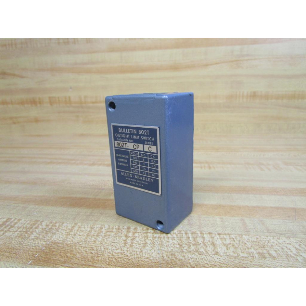Allen Bradley 802T-CP Limit Switch Series C, Body Only - New No Box