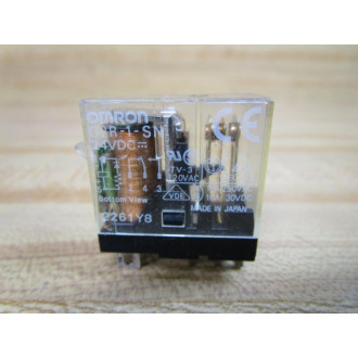 Omron G2R-1-SN-24V DC Relay G2R-1-SN-24VDC (Pack of 4) - Used