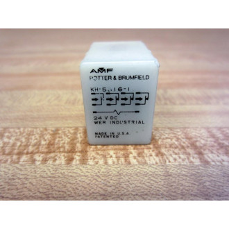 AMF Potter & Brumfield KH-5316-1 24VDC Miniature Relay KH53161 - Used