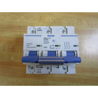 Nader ND81-125 80A Circuit Breaker ND81125 - New No Box