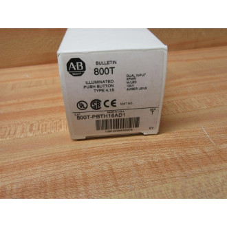 Allen Bradley 800T-PBTH16AD1 Amber Button w800T-N326 & 800T-N296 & XD1