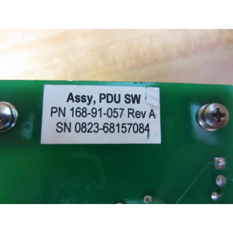 Data Spectrum 168-91-057 PDU Switch Board PCBA2 - Used