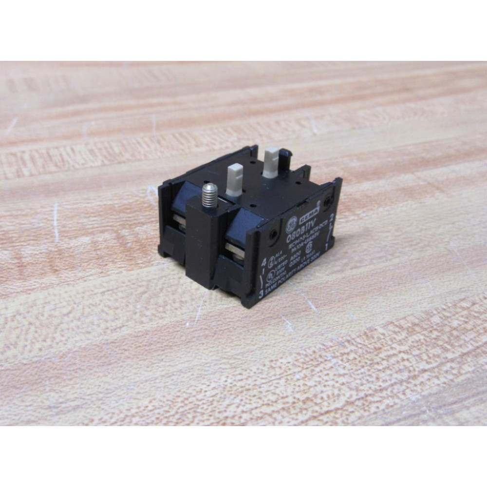 General Electric 080B11V GE Contact Block - New No Box