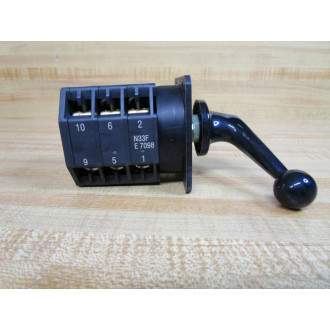 Benedikt & Jager N33F E 7098 Rotary Switch SWI-0183A