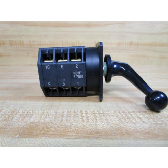 Benedikt & Jager N33F E 7097 Rotary Switch SWI-0182A