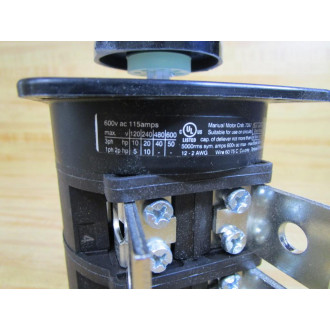 Benedikt & Jager N80 E 7103 Rotary Switch SWI-0124A