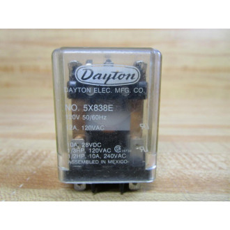 Dayton Electric 5X838E 120V Relay (Pack of 2) - Used