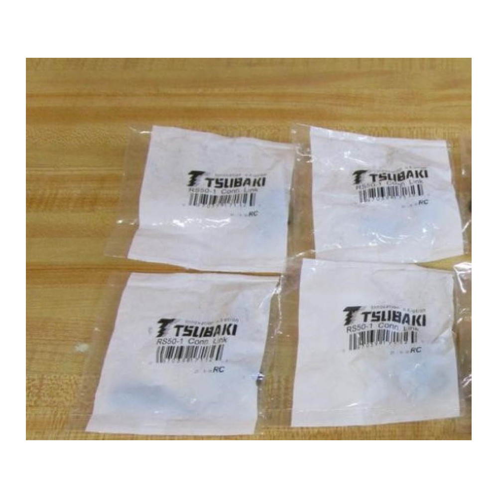 Tsubaki RS50-1-CL Roller Chain Connecting Link RS50-1 (Pack of 4)