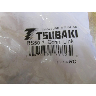 Tsubaki RS50-1-CL Roller Chain Connecting Link RS50-1 (Pack of 4)