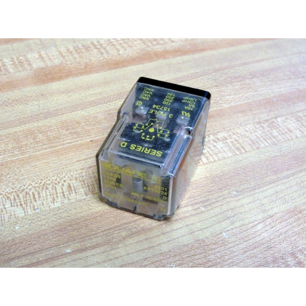 Square D 8501-KP13V24 Relay 8501KP13V24 - Used