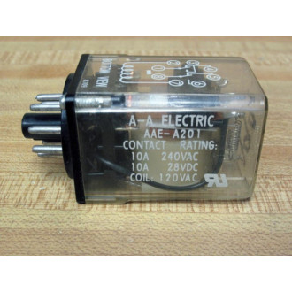 A-A Electric AAE-A201 Relay AAEA201 - Used