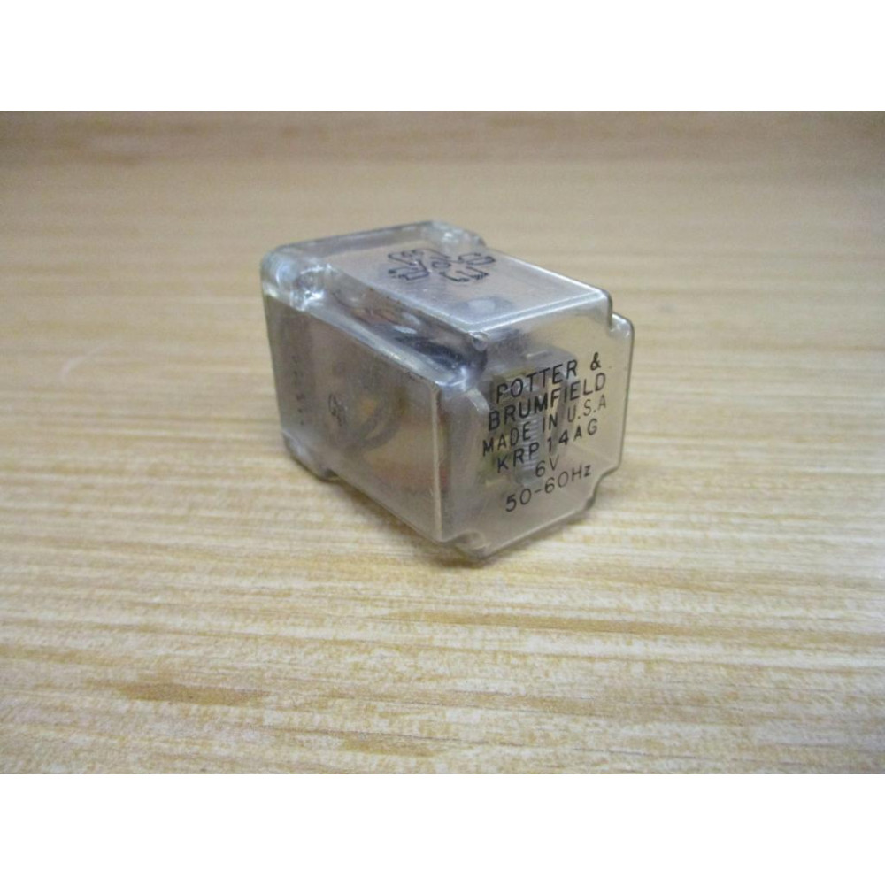 Potter & Brumfield KRP-14AG-6V AC Relay KRP-14AG-6 - Used