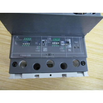 ABB Sace TMAX T4N 250 Circuit Breaker PR221DS SACE T4N 250,WO Face Plate - Used