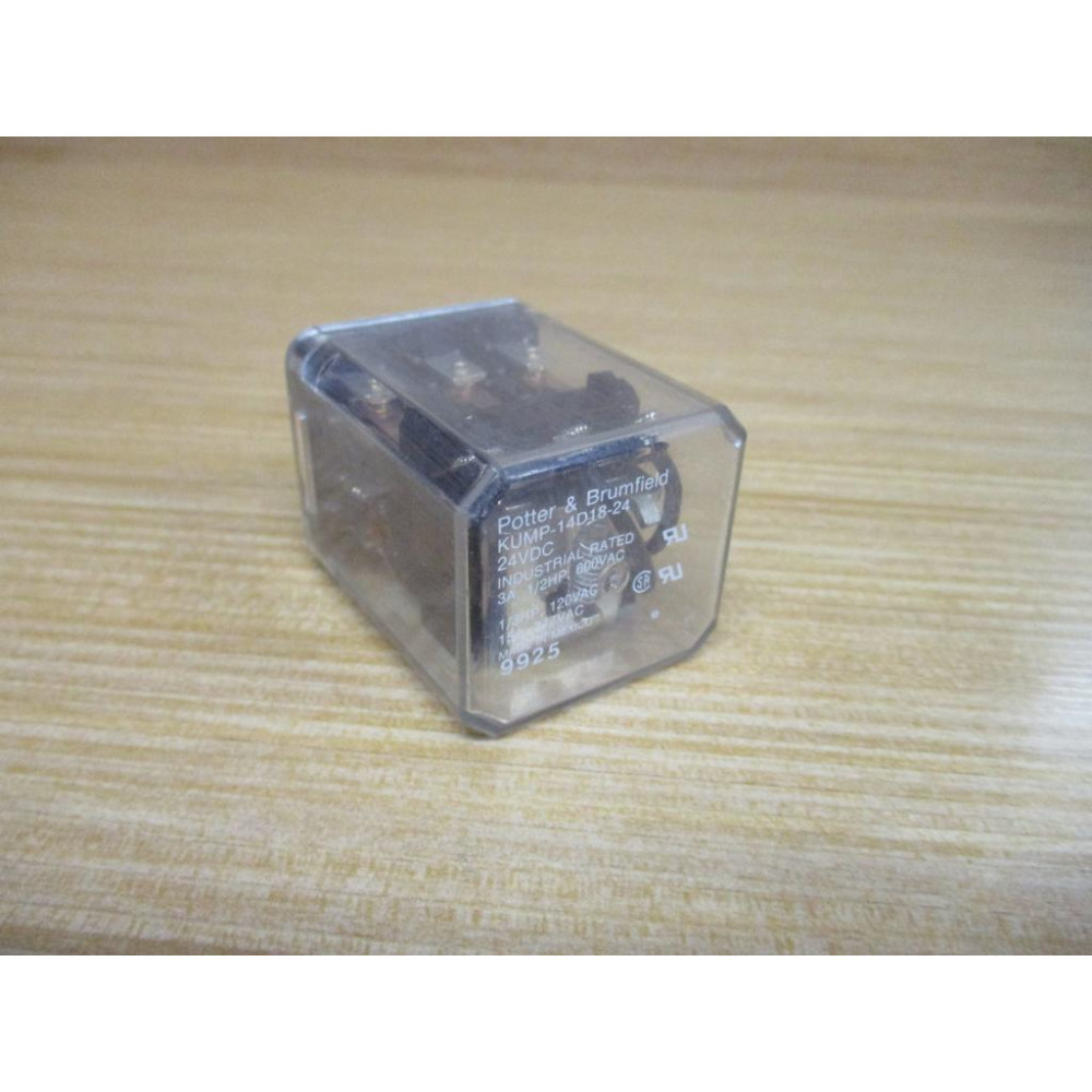 Potter & Brumfield KUMP-14D18-24V DC Relay KUMP-14D18-24-24VDC - New No Box
