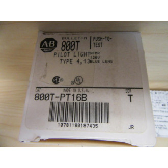 Allen Bradley 800T-PT16B Push Button 800TPT16B