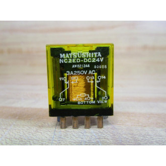 Matsushita NC2ED-DC24V Relay NC2EDDC24V - Used