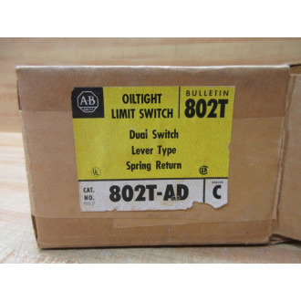 Allen Bradley 802T-AD Oiltight Limit Switch 802TAD