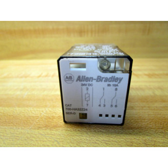 Allen Bradley 700-HA32Z24-24V DC Relay 700-HA32Z24-24VDC Series D - Used
