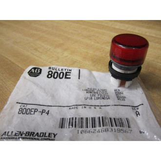 Allen Bradley 800EP-P4 Pilot Light 800EPP4 Series A Red