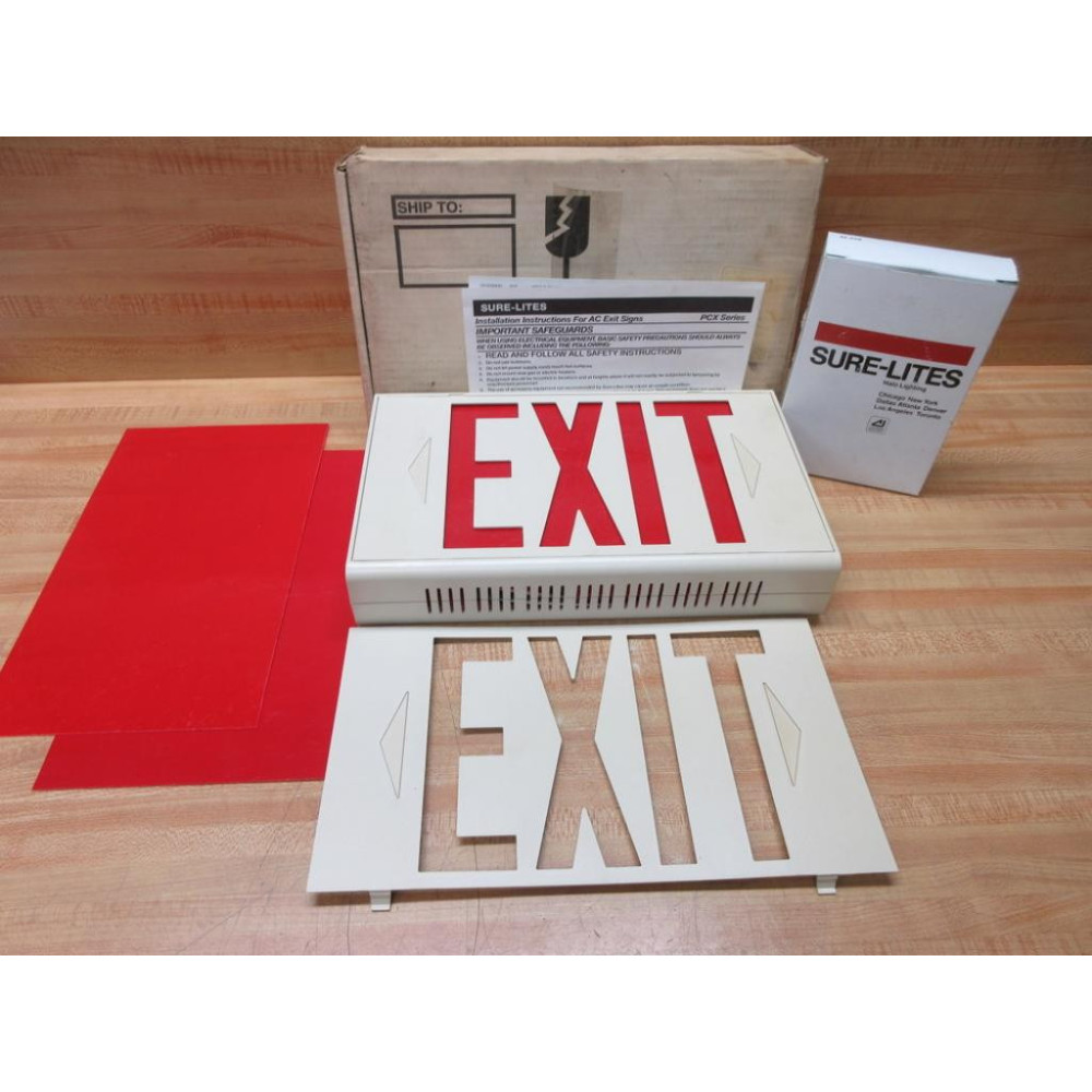Cooper PCX-4000-R Sure-Lites Exit Fixture PCX