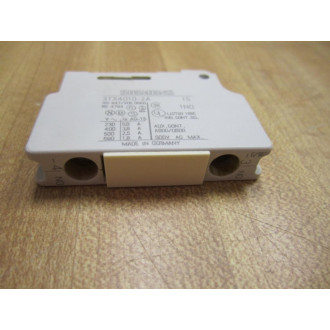Siemens 3TX4010-2A Aux. Contact Block 3TX40102A - Used