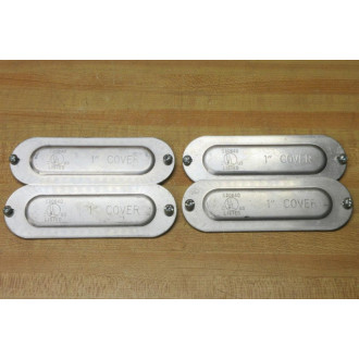 Generic E30640 Conduit Body Cover 1" (Pack of 4) - New No Box