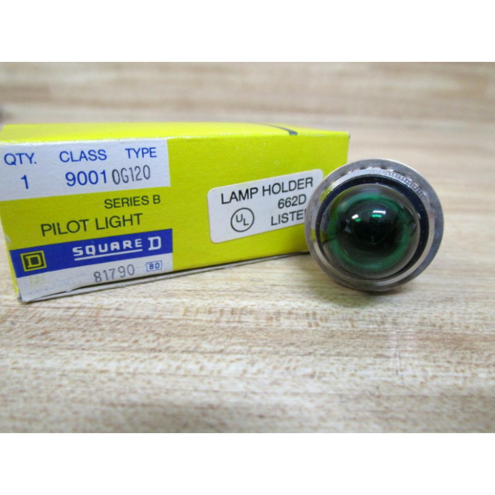 Square D 9001 OG120 Pilot Light 9001 0G120