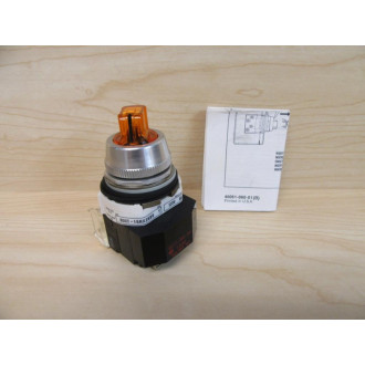 Allen Bradley 800T-16HX2KB6 Selector Switch 800T16HX2KB6 Amber - New No Box