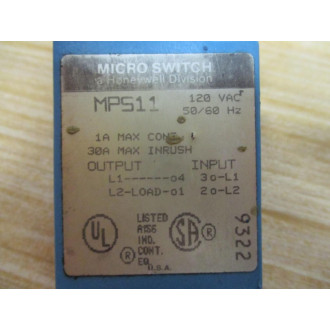 Honeywell MPS11 Micro Switch Amplifier - Used