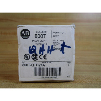 Allen Bradley 800T-QTH24A Button W800T-XA800T-Blank
