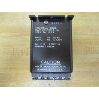 ISSC 1213-1-A-B ISSC Resistive Sensitive Relay 1213