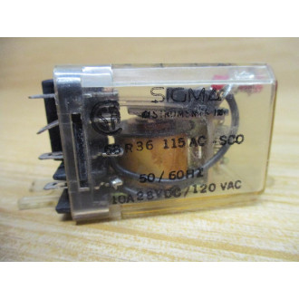 Sigma 68R36 115AC-SCO Relay 68R36 115AC-SC0 - Used
