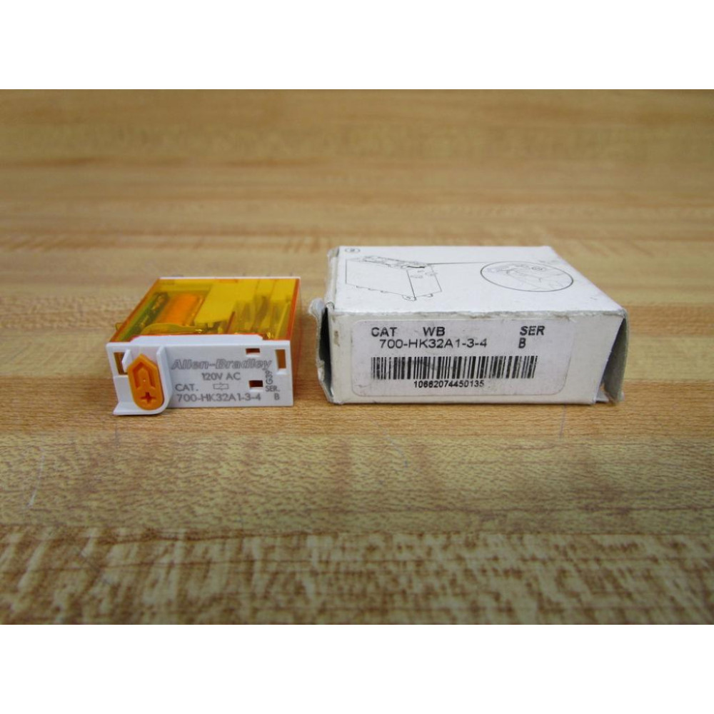 Allen Bradley 700-HK32A1-3-4 120V AC Relay 700-HK32A1-3-4 120VAC