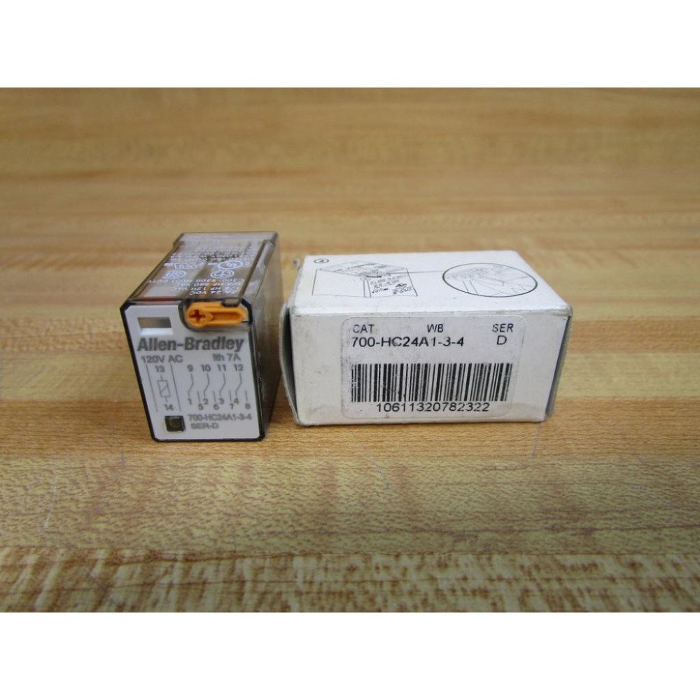 Allen Bradley 700-HC24A1-3-4-120V AC Relay 700HC24A134