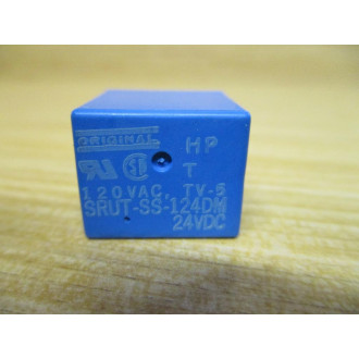 Original SRUT-SS-124DM Minature Relay SRUTSS124DM (Pack of 2) - New No Box