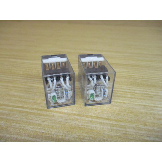 Matsushita HJ4-L-DC24V Relay HJ4LDC24V (Pack of 2) - New No Box