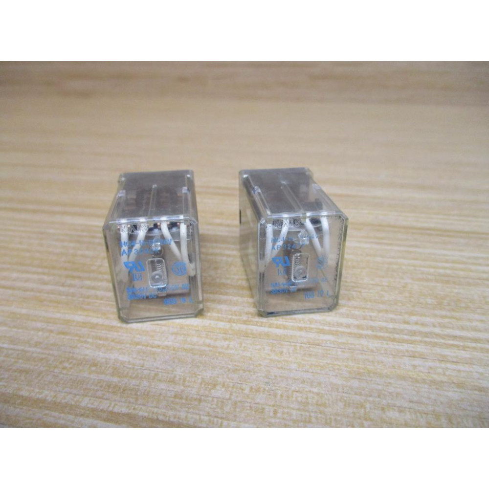 NAiS HC4-H-DC24V Relay HC4HDC24V (Pack of 2) - New No Box