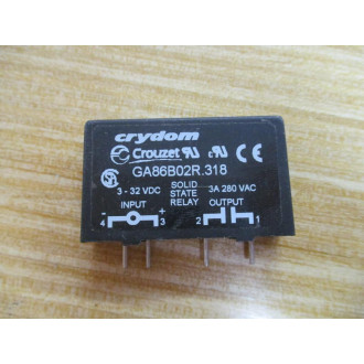 Crydom GA86B02R.318 Crouzet Solid State Relay GA86B02R318 - New No Box