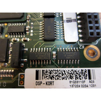 ABB 49Q03110AU DSP-KORT Board CAD047 81Q03110F A03 Non-Refundable - Parts Only