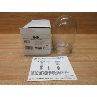 McGill 649 Protect-O-Globe Polycarbonate Globe