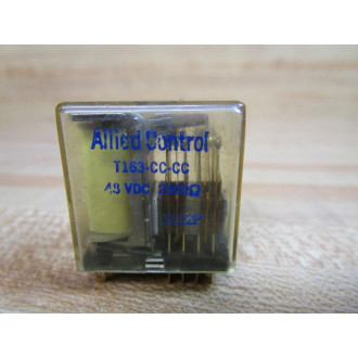 Allied Control T163-CC-CC Relay T163CCCC 48 VDC 2500Ω (Pack of 3) - Used