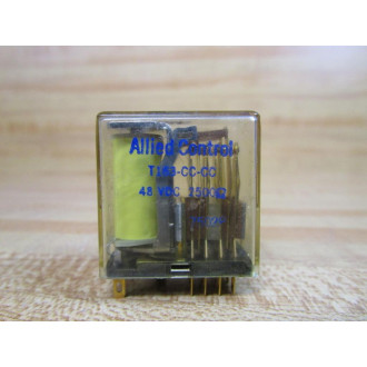 Allied Control T163-CC-CC Relay T163CCCC Chipped 48VDC (Pack of 2) - Used