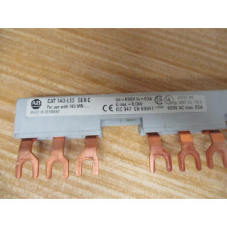 Allen Bradley 140-L13 Terminal Link 140L13 Ser.C (Pack of 5) - Used